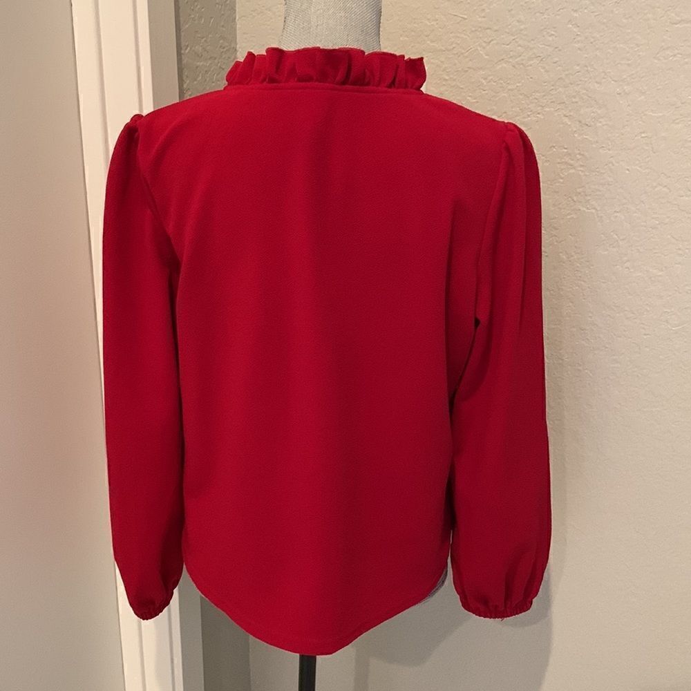 Red Blouse   - Picture 6 of 8